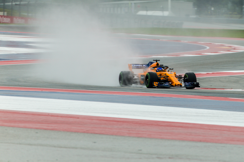 Illustration for article titled Here's All The Action From Friday At The U.S. Grand Prix